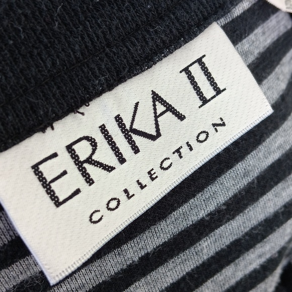 ERIKA II COLLECTION LADIES COTTON BLEND CARDIGAN W/STRIPED TRIM (RUSSIA) - Picture 8 of 17